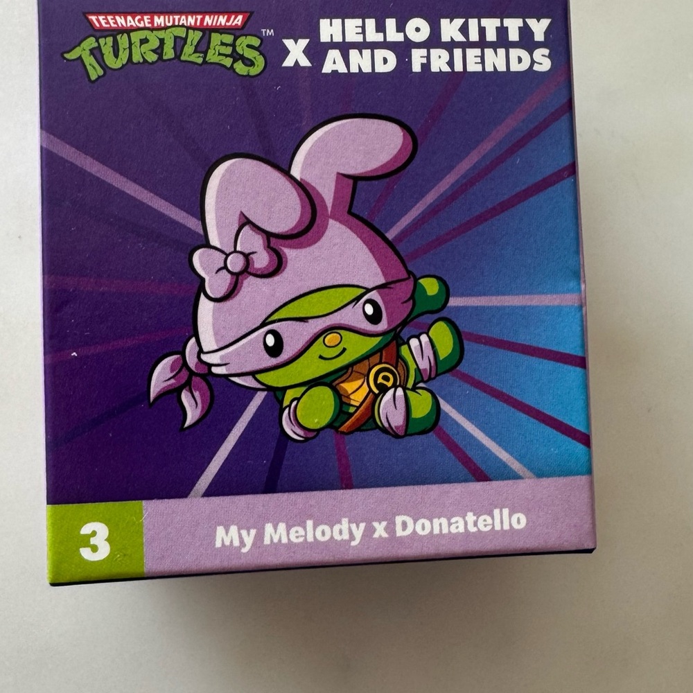 McDonalds Teenage Mutant Ninja Turtles x Hello Kitty Collab: Donatello